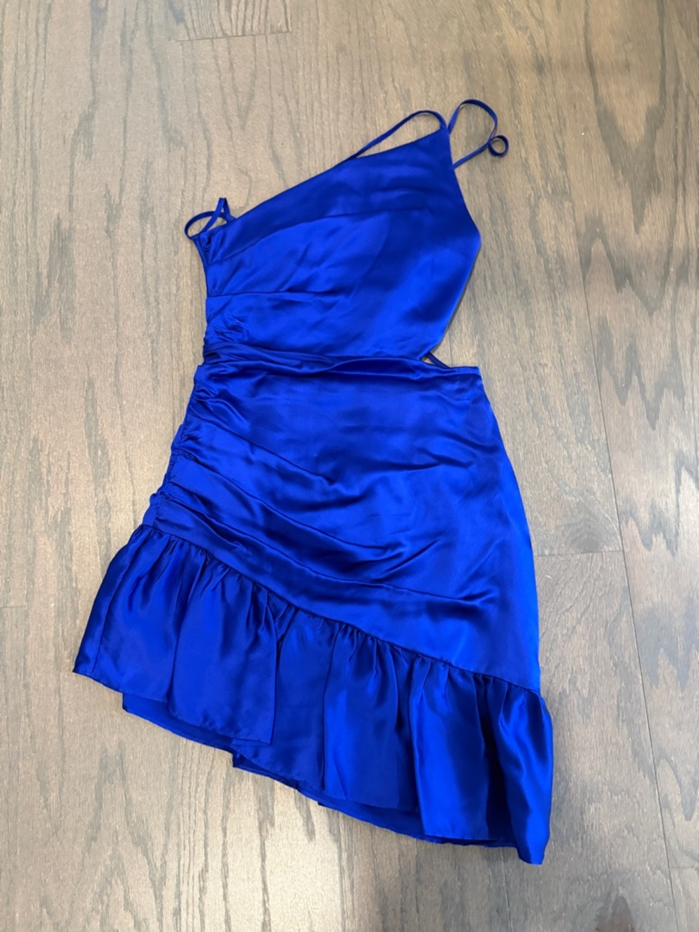 Amanda Uprichard Royal Blue Mini Dress